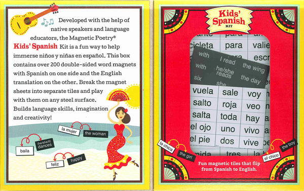 Kids' Spanish Kit – magneticpoetry.com